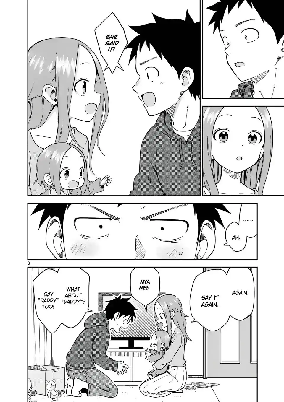 Karakai Jouzu no (Moto) Takagi-san Chapter 250 8